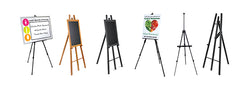 Classic Easels for posters and chalkboards