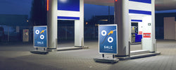 Sidewalk Signs and Sandwich Boards for posters and markers
