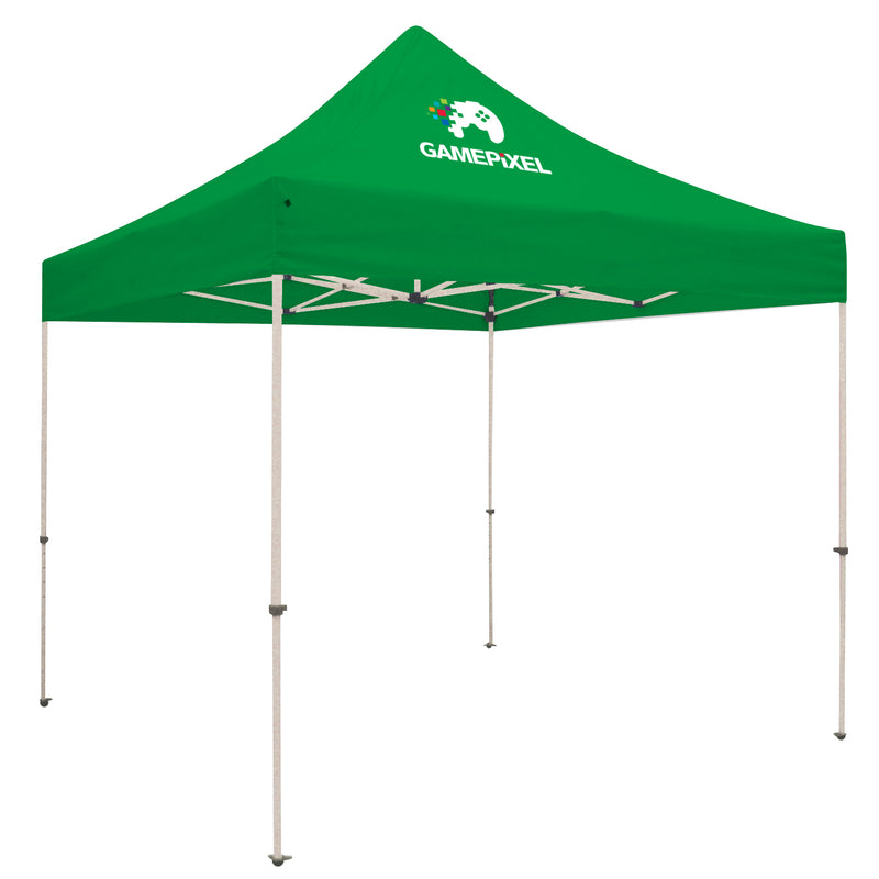 Standard Tent with 1 Imprint on Emerald Canopy