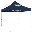 Standard Tent with 1 Imprint on Navy Canopy