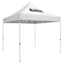 Standard Tent with 1 Imprint on White Canopy