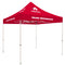 Standard Tent with 8 Imprints on Cherry Canopy