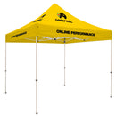 Standard Tent with 4 Imprints on Lemon Canopy