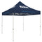 Standard Tent with 8 Imprints on Navy Canopy