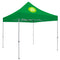 Deluxe Tent with 1 Imprint on Emerald Canopy