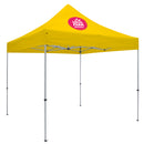 Deluxe Tent with 1 Imprint on Lemon Canopy