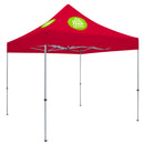 Deluxe Tent with 2 Imprints on Cherry Canopy