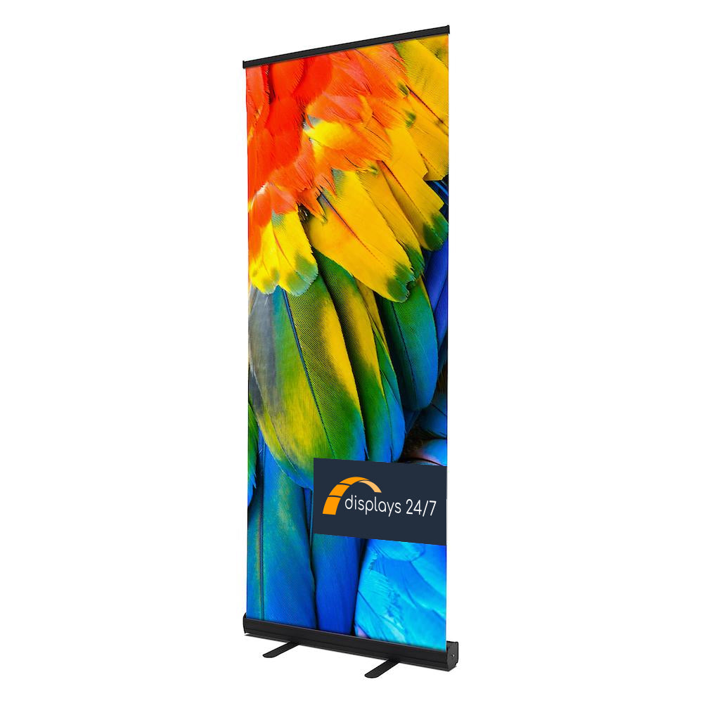 Economy Retractable Banner | Banner Stand with Custom Printed Graphics ...