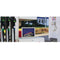 Outdoor Sign Holder for Countertop | with Adhesive Bottom | Double Sided | Slide-in Signs