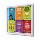 Bulletin board in a pub advertising bar events