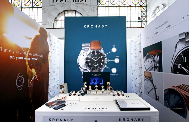 Exhibit Booth at a Trade Show Event