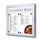 Menu case, fits 2 pages #Size_20" x 19"