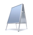 Empty A-frame silver sign AF-SN-24-36