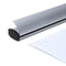Inserting banner into banner rail
