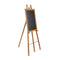 Brown Wood Easel with Chalkboard EASEL-W-LB #Color_Brown Ch