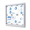 Magnetic enclosed notice board with 6 pages EBB-SW-MA-O-2928-6
