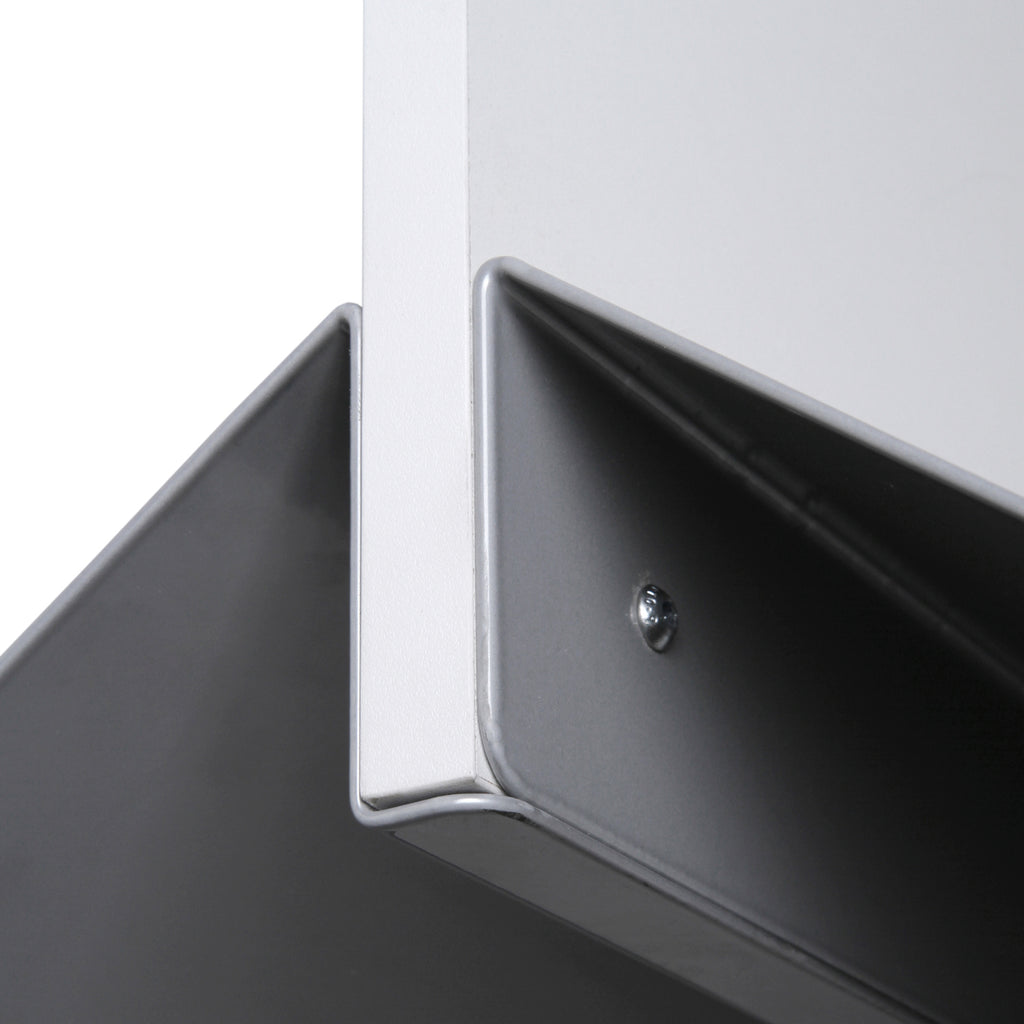 Sign Base for Floor | Holds Poster Boards | Adjustable Clamp | Silver ...