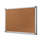 Full view of cork board with aluminum frame CB-24-36 #Color_Silver