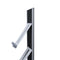 Single-sided Literature Stand with Metal Brochure Trays