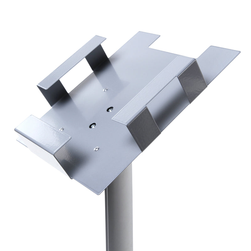 Metal pocket of a Literature pedestal