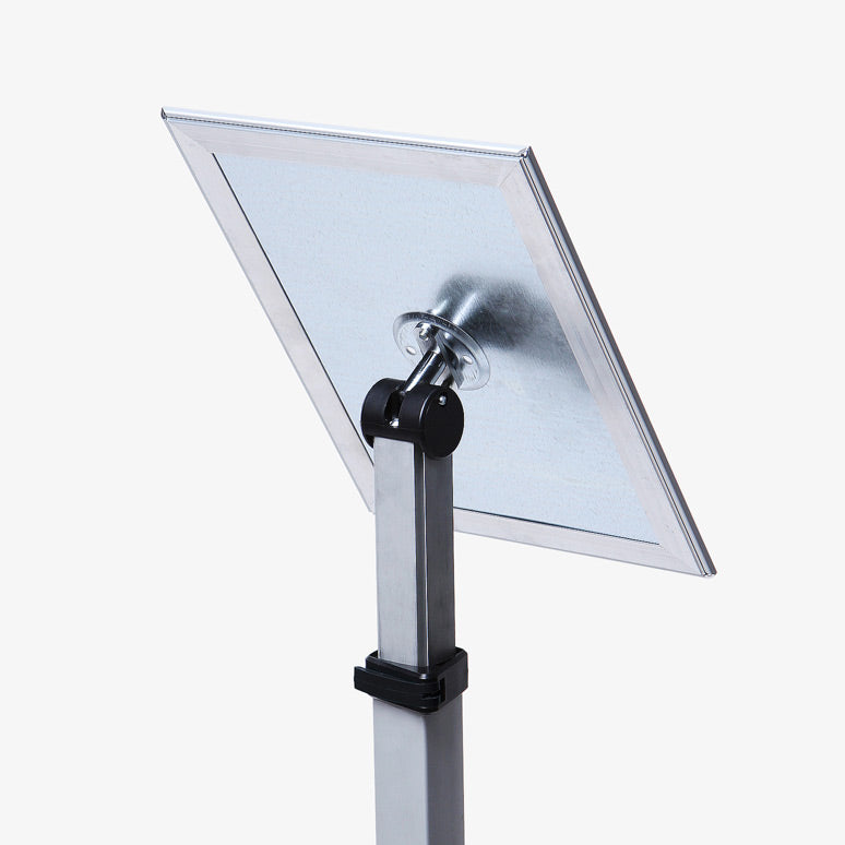Back of the adjustable Menu Stand.