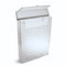 Open lid of Outdoor Brochure Holder