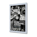 11x17 Snap Sign Holder in Silver Finish