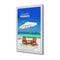 Traditional poster frame with hinged door