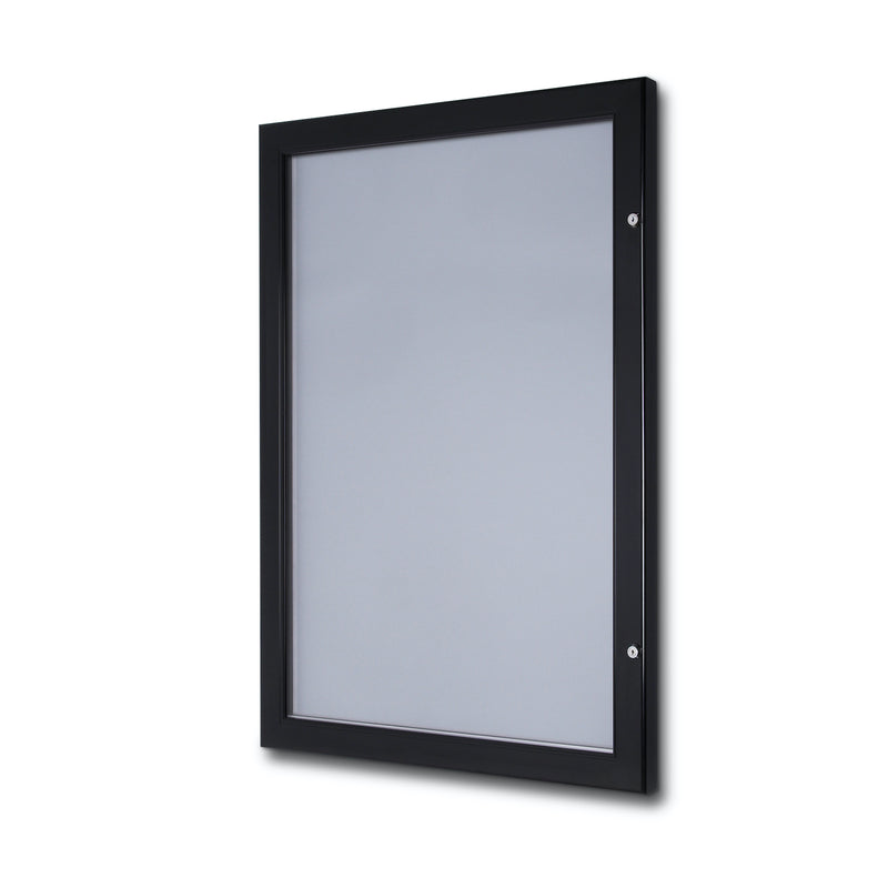 Empty exterior poster frame