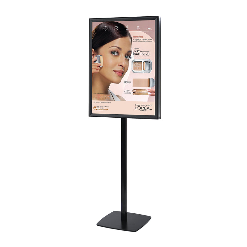 Double-sided Black Poster Stand
