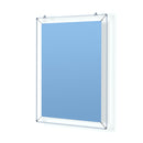 Empty hanging sign frame poster strech