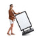 Moving Sidewalk Sign with weighted base GR-WTR-BL-22-28