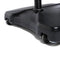 Casters attached to the base of Water Base Sidewalk Sign GR-WTR-BL-22-28