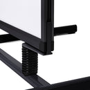 Signboard mounted on Springs for wind resistance, T-Style Sidewalk Sign WTR-MB-BL-30-40