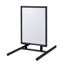 Sidewalk Sign hardware with Metal Base, Springboard, Double-Sided Snap Open Frame
