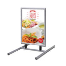 T-Style Sidewalk Sign for Posters with Metal Base and Springboard WTR-MB-24-36