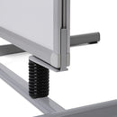 Signboard with springs on the T-Style Sidewalk Sign WTR-MB-22-28