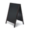 A-Frame Chalkboard, Economy, Black Wet Erase Surface, 2 Sided