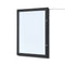 Black Menu Display with light