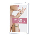 Hanging Sign Frames, Poster Stretch for Windows or Wall, with 2 suction cups