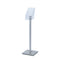 Literature Pedestal with 4 half page acrylic pockets. #Size_5.5" x 8.5"