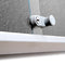 locking mechanism of bulletin board with sliding door