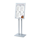 Menu board stand for restaurants