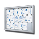 Premium Outdoor Bulletin Board - Large size, fits 18 pages