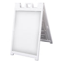 Plastic Sidewalk Sign for Poster Boards,