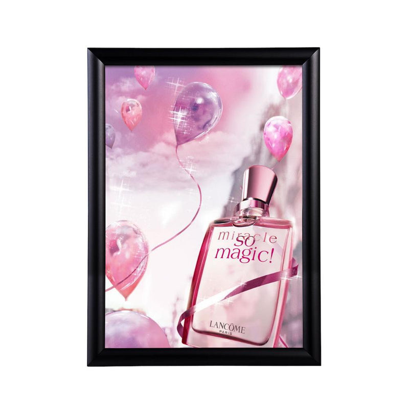 Large poster holder for 11x17 inch posters with snap frame PF-M25B-11-17