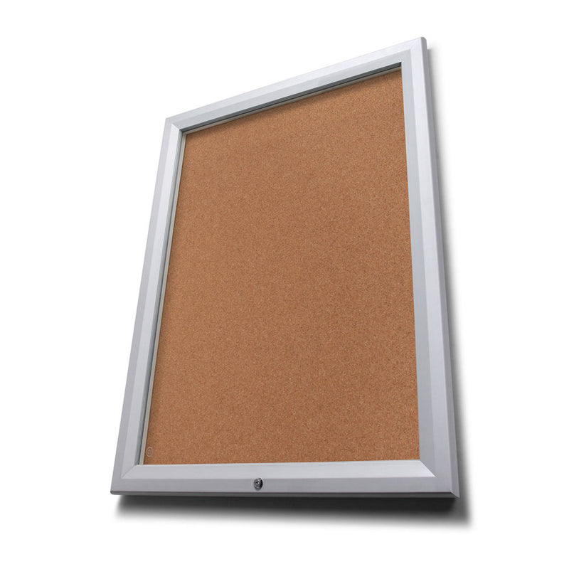 Premium version of Outdoor Bulletin Board with Cork Board for 9 pages