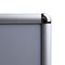 Edge of snap closed Sign Frame with rounded corners