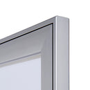 Sideview Enclosed Bulletin Board with Swing Door, Locking. Premium quality, designed for indoor use