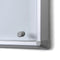 sliding door detail of bulletin board